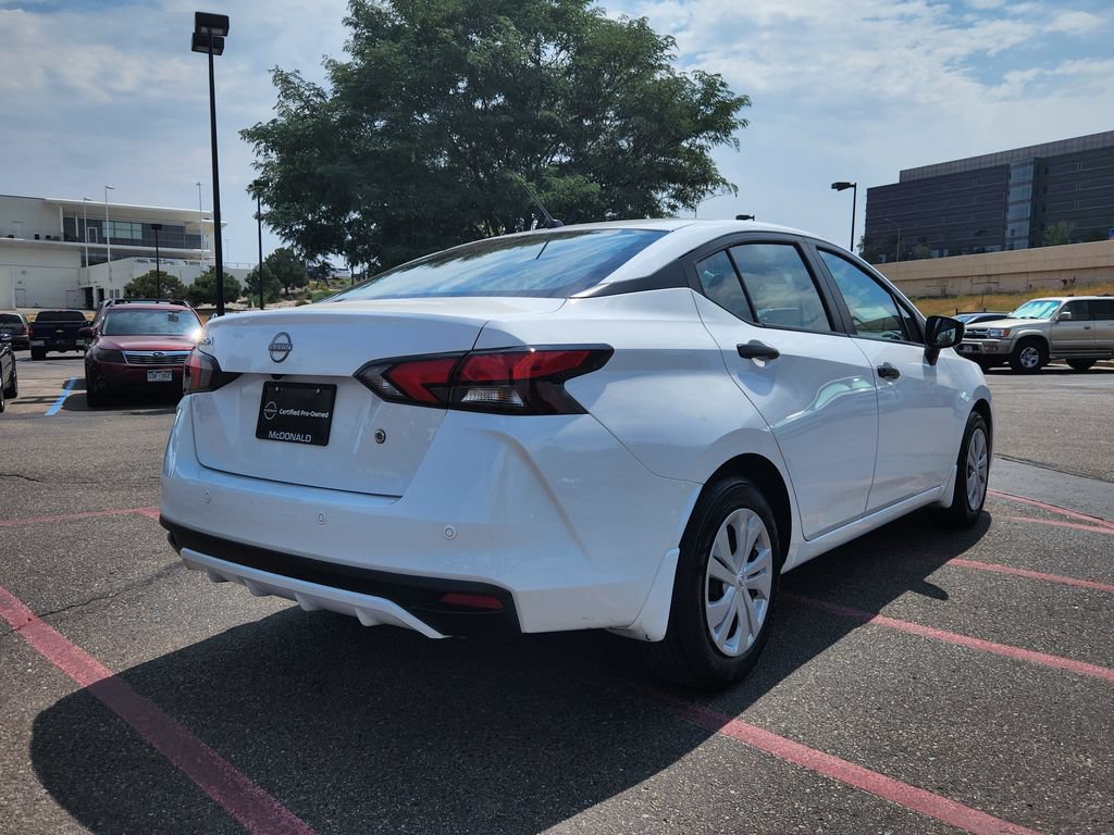 Certified 2025 Nissan Versa S w/ Trunk Package FWD image 5