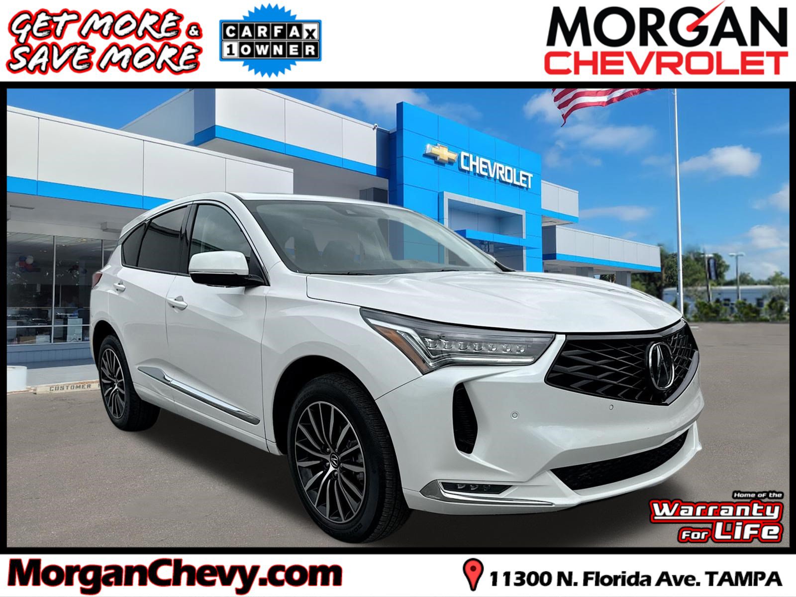 Used 2025 Acura RDX w/ Advance Package AWD/4WD image 1