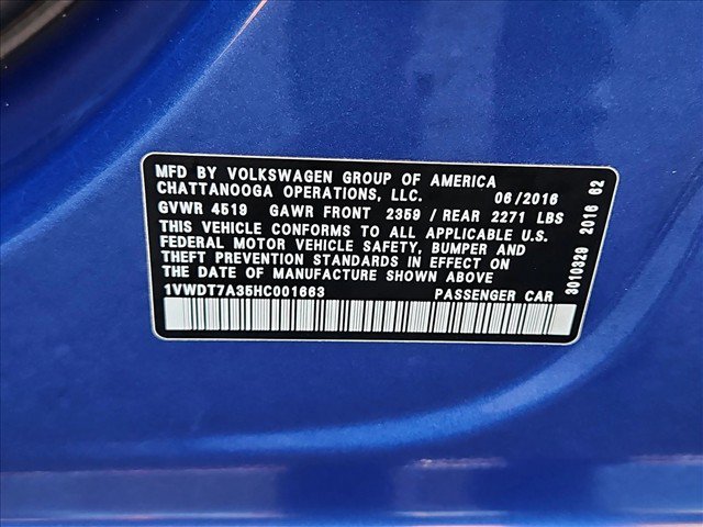 Used 2017 Volkswagen Passat 1.8T R-Line FWD image 23