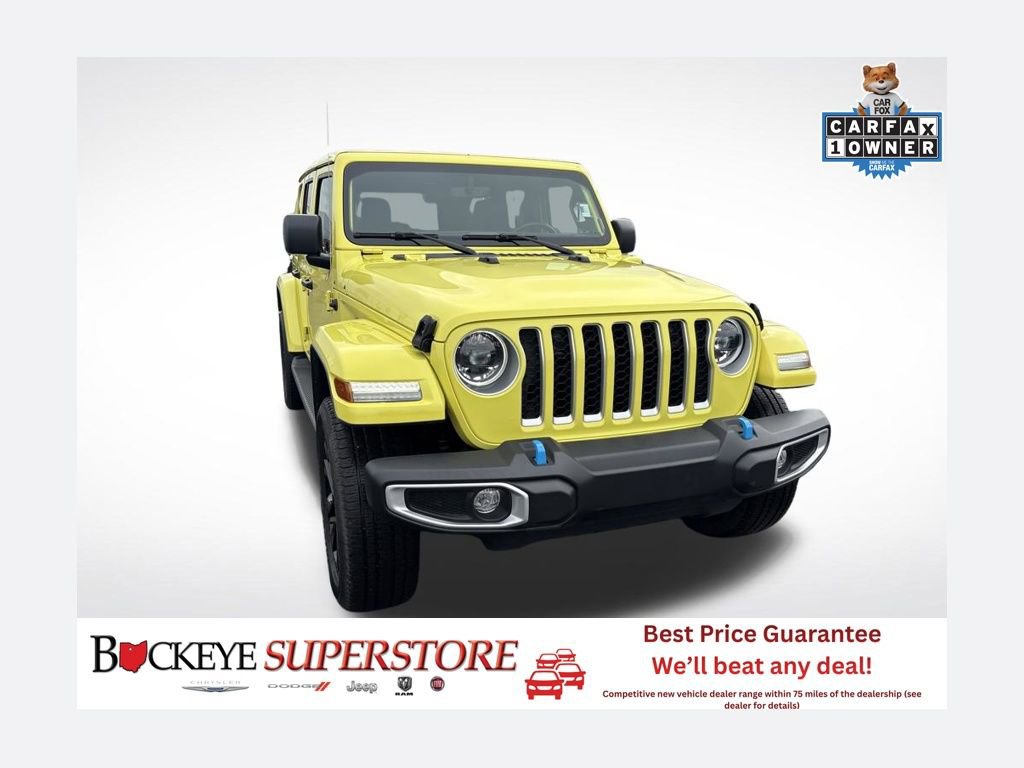 Used 2023 Jeep Wrangler Sahara 4xe w/ Cold Weather Group