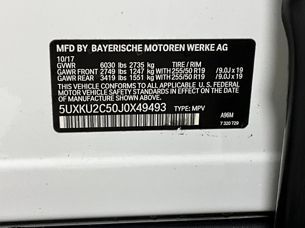 Used 2018 BMW X6 xDrive35i image 30