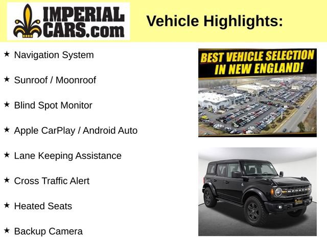 Used 2024 Ford Bronco Black Diamond AWD/4WD image 3