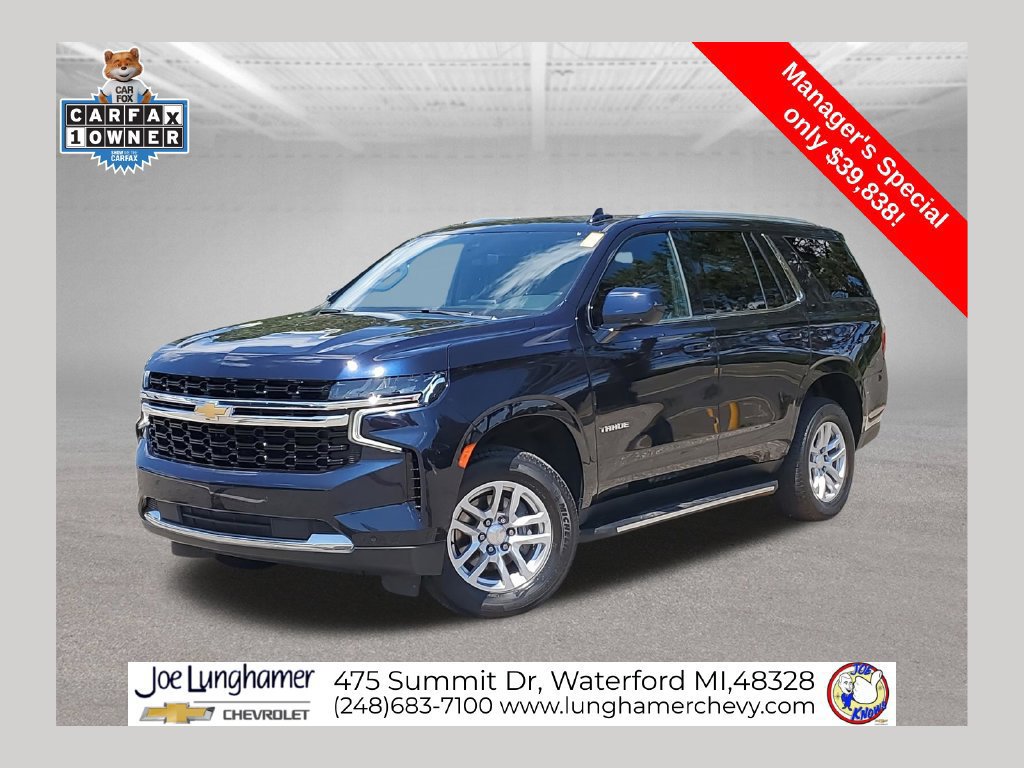 Certified 2022 Chevrolet Tahoe LS w/ Driver Alert Package