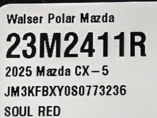 Certified 2025 MAZDA CX-5 Signature AWD/4WD image 32