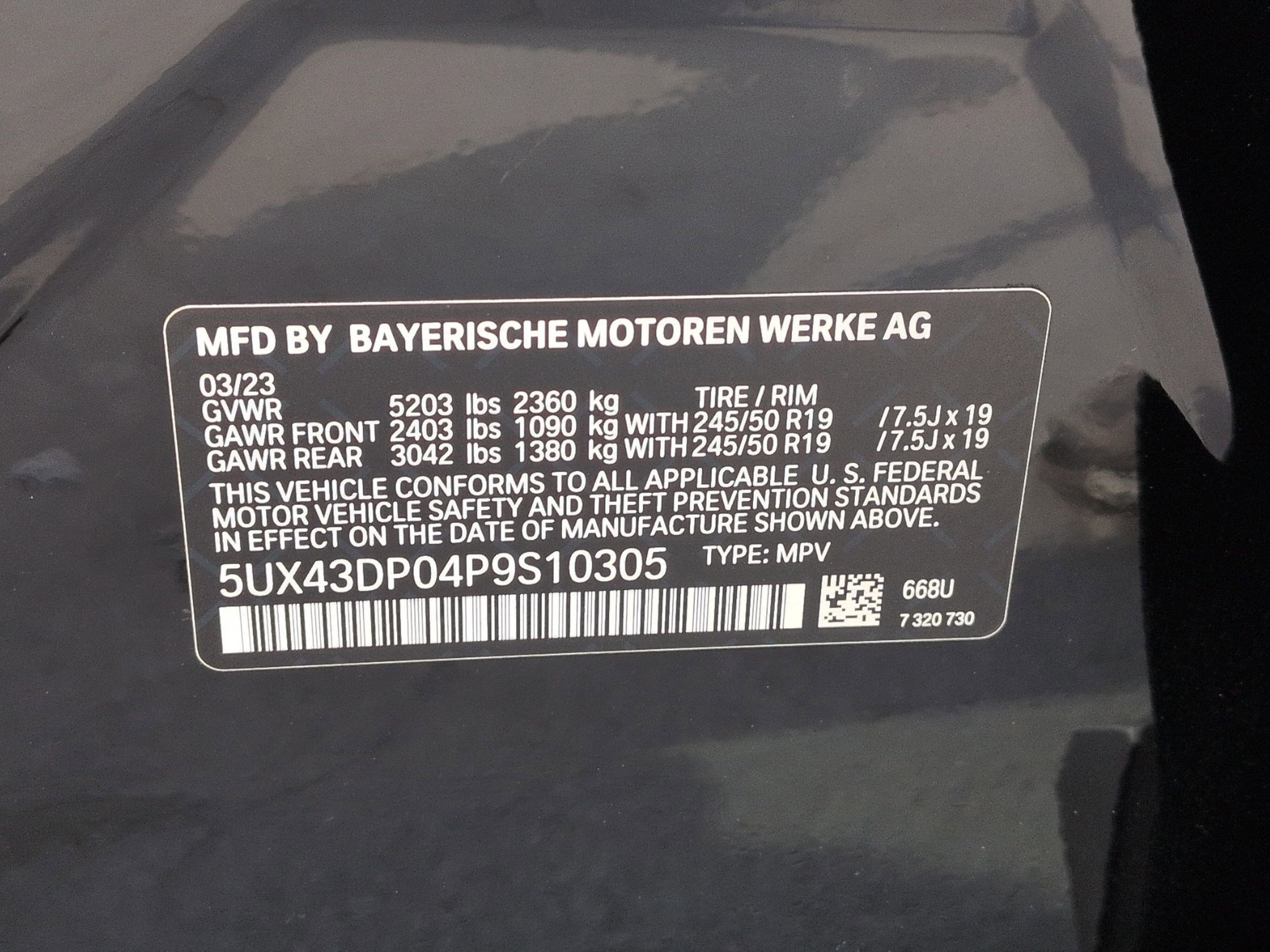 Certified 2023 BMW X3 sDrive30i w/ Convenience Package RWD image 35