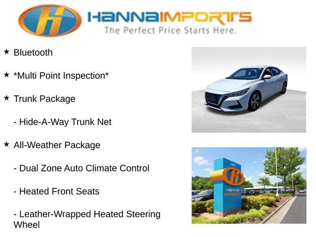 Used 2023 Nissan Sentra SV w/ All-Weather Package FWD image 8