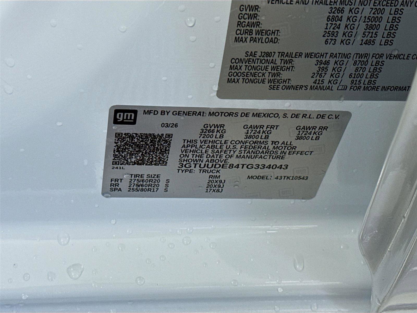 New 2026 GMC Sierra 1500 SLT AWD/4WD image 27