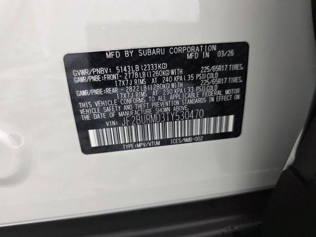 New 2026 Subaru Outback Wilderness AWD/4WD image 39