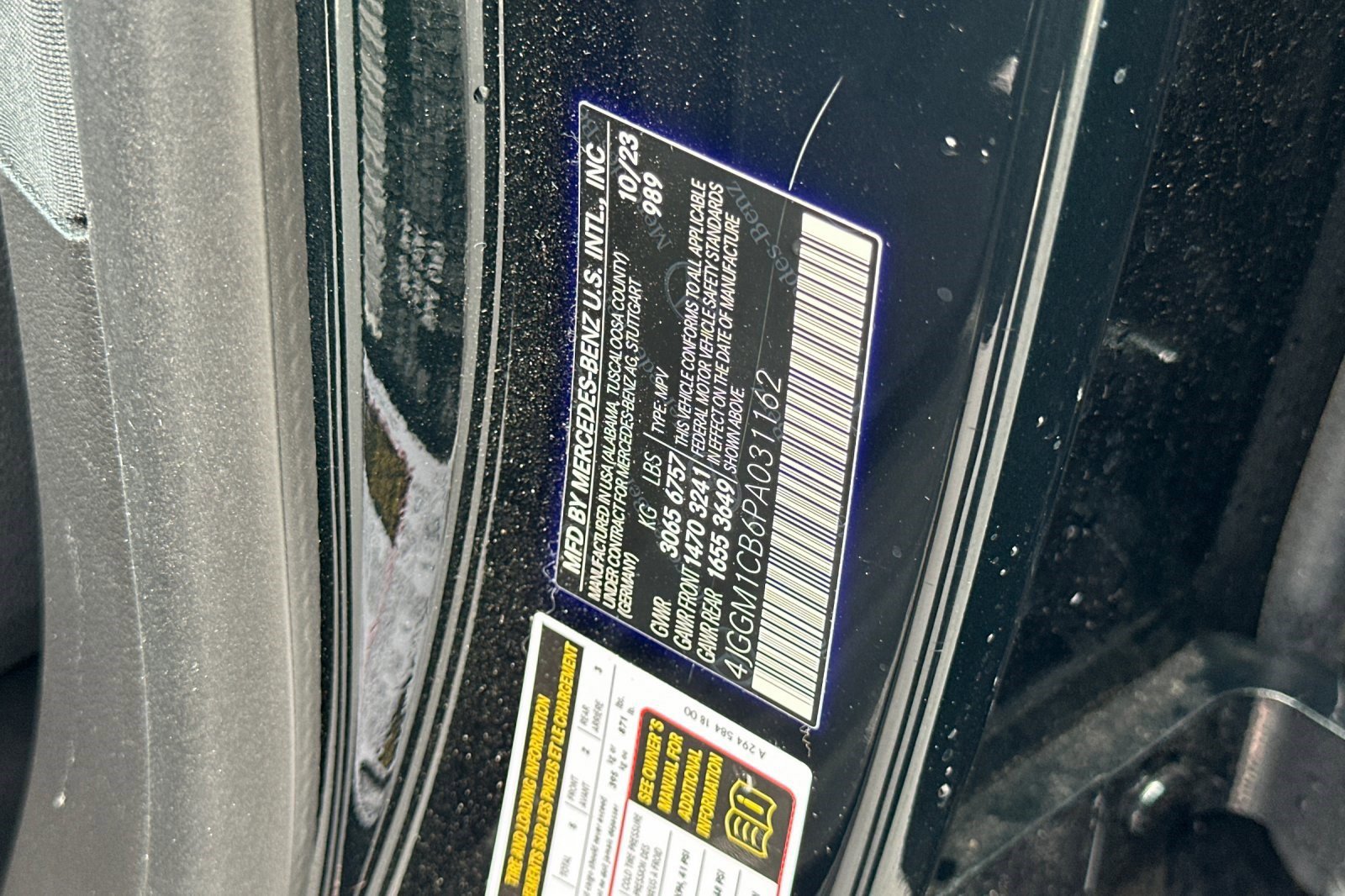 Certified 2023 Mercedes-Benz EQE 350+ 4MATIC SUV image 37