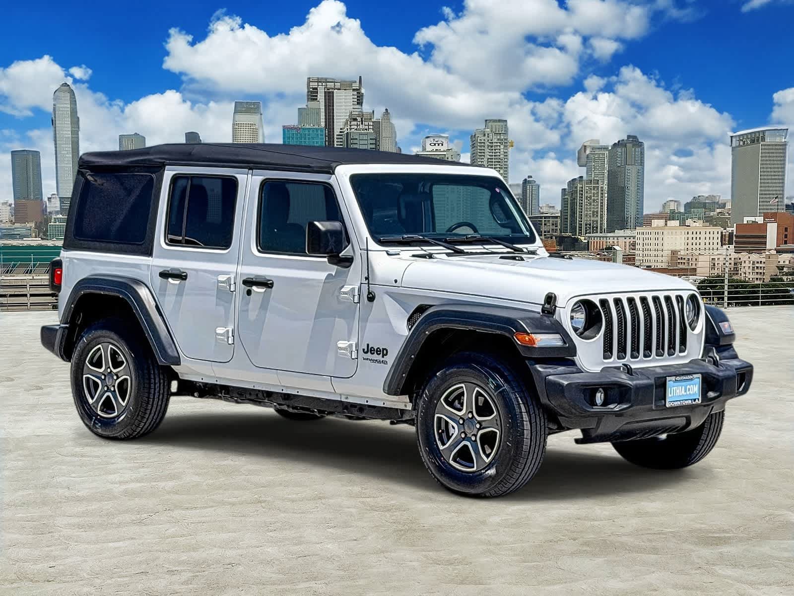 Used 2022 Jeep Wrangler Unlimited Sport AWD/4WD image 3