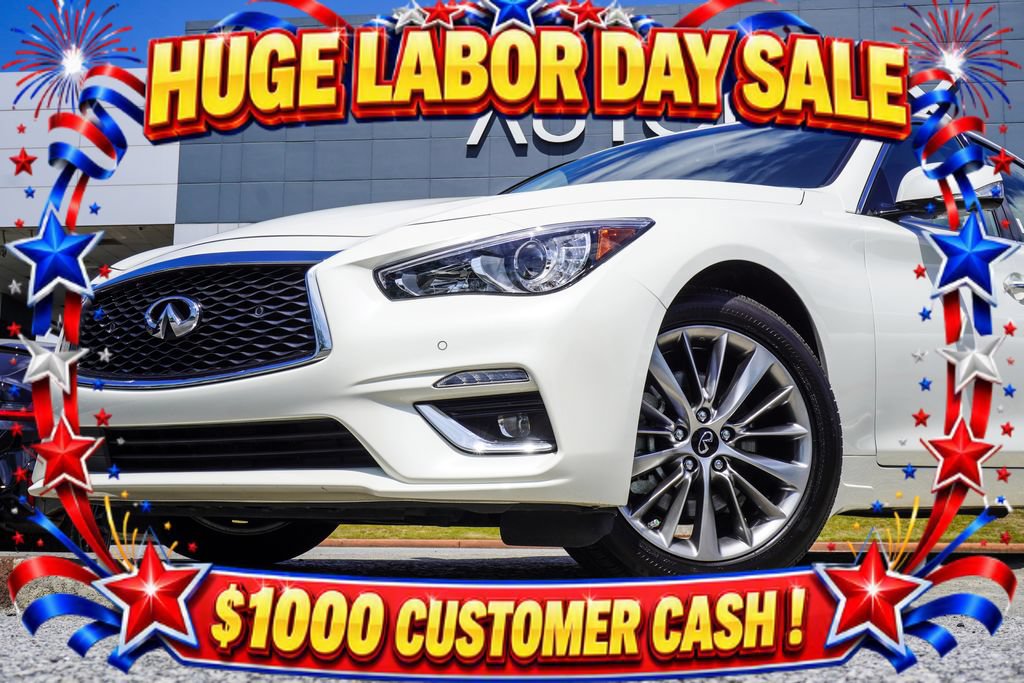 Used 2023 INFINITI Q50 Luxe w/ Cargo Package RWD image 2