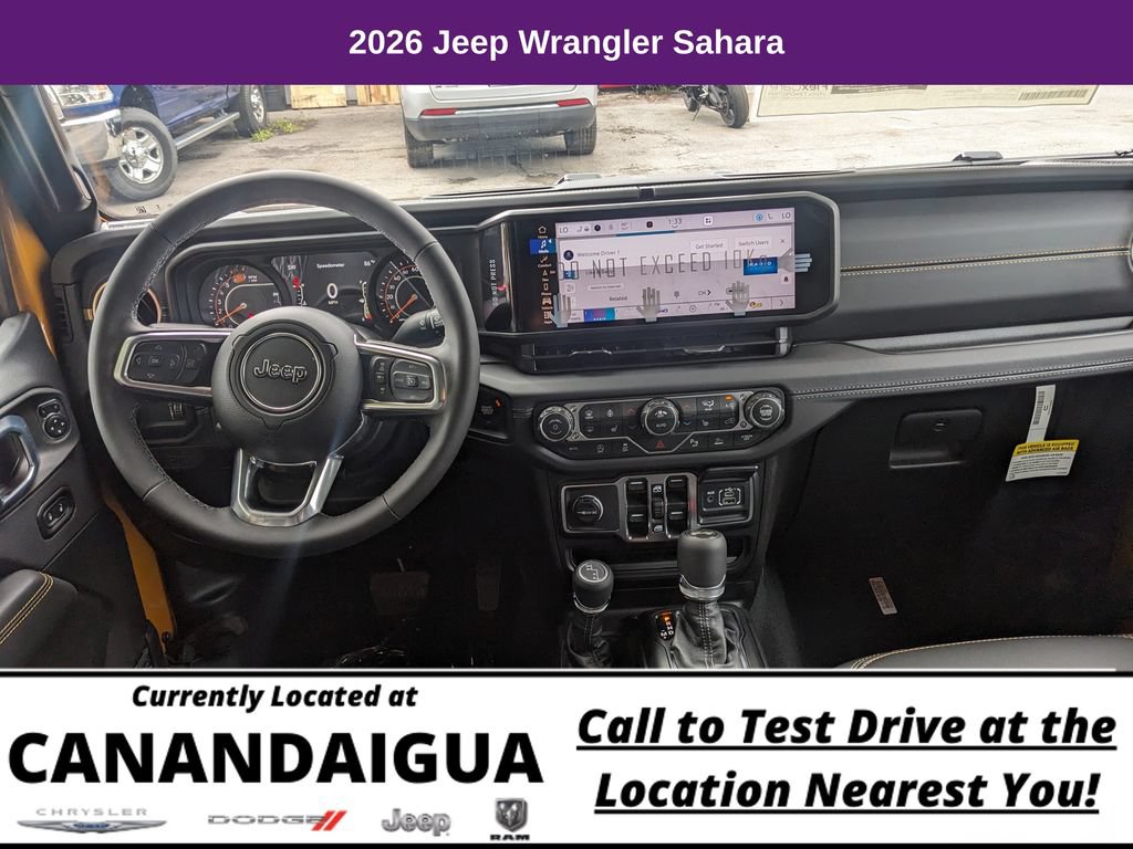 New 2026 Jeep Wrangler Unlimited Sahara AWD/4WD image 14