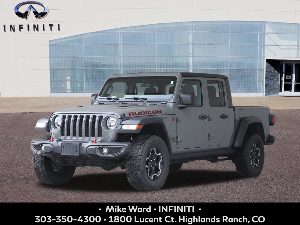 Used 2021 Jeep Gladiator Rubicon w/ Trailer Tow Package AWD/4WD image 1