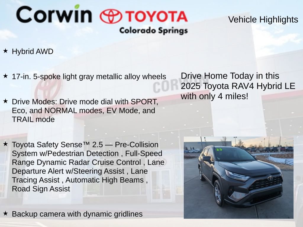 Used 2025 Toyota RAV4 LE image 7