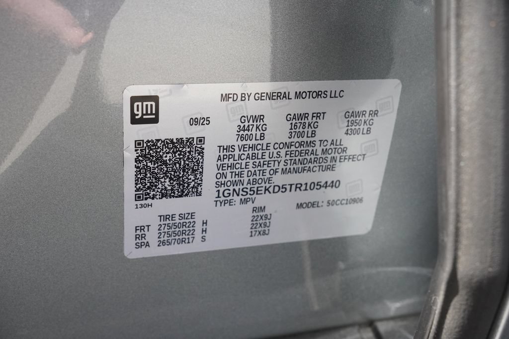 Used 2026 Chevrolet Suburban RST w/ Comfort Package RWD image 39