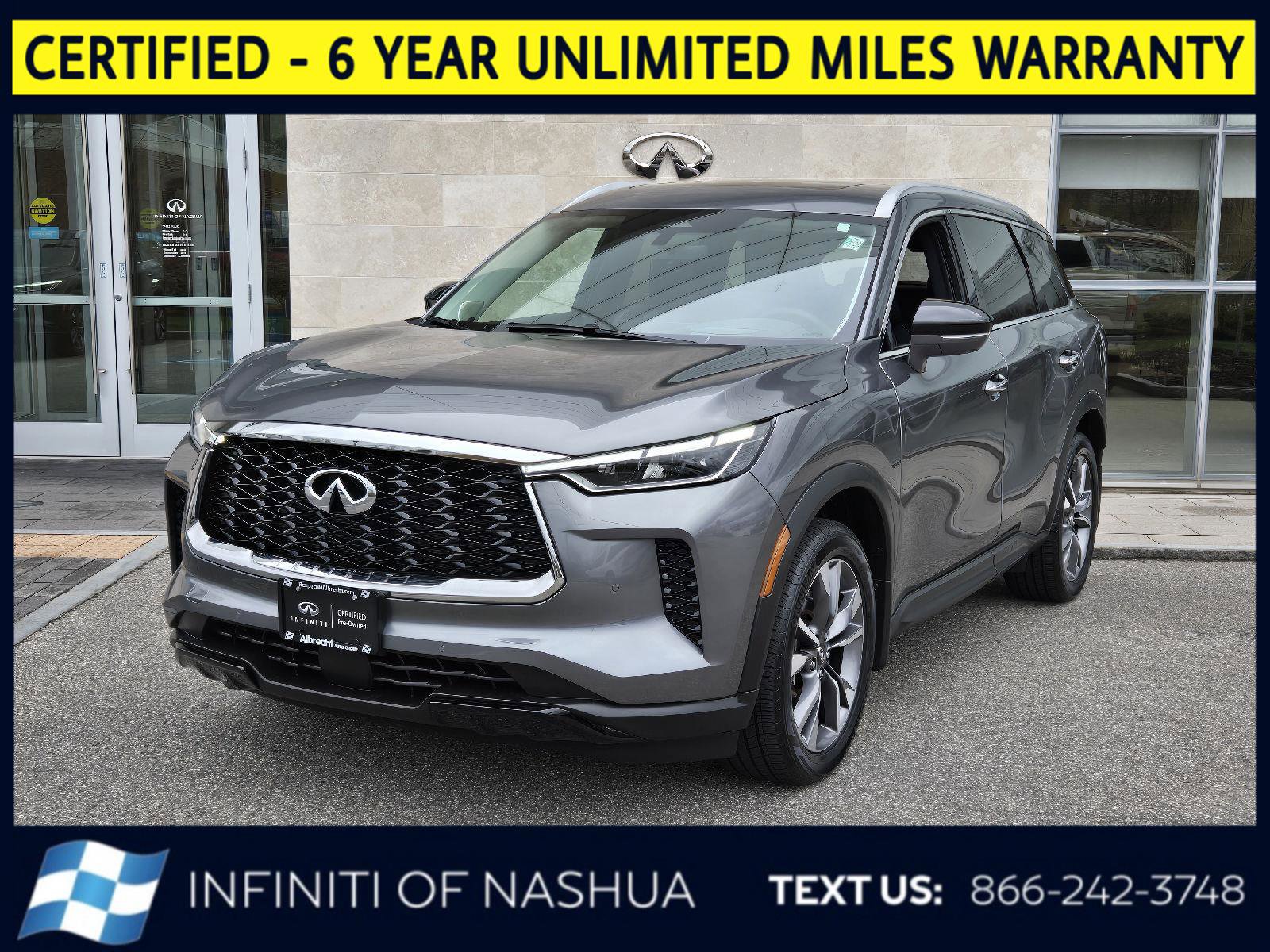 Certified 2023 INFINITI QX60 Luxe w/ Vision Package image 1