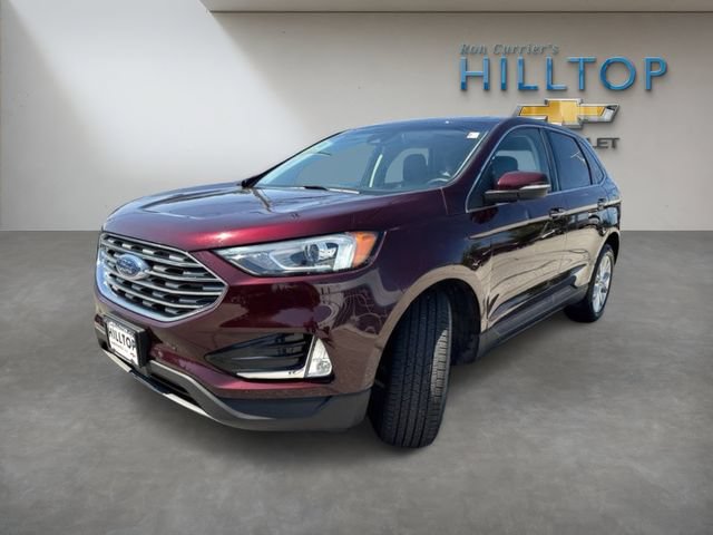 Used 2020 Ford Edge Titanium w/ Class II Trailer Tow Package AWD/4WD image 14