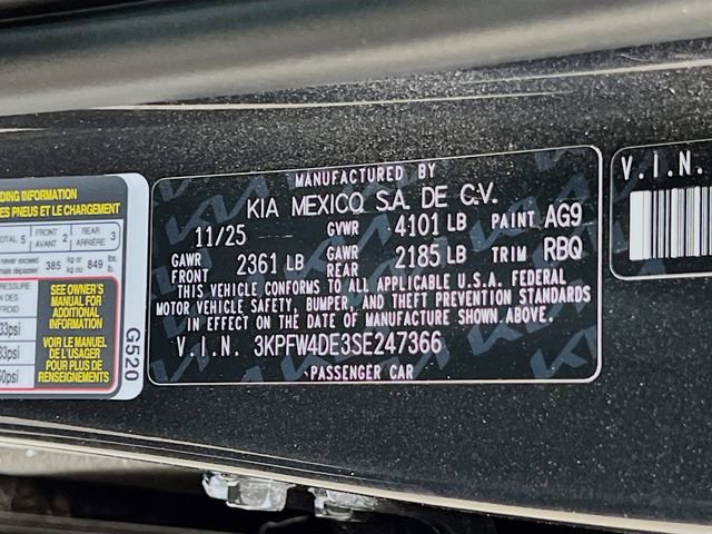 New 2025 Kia K4 GT-Line w/ GT-Line Premium Package image 32