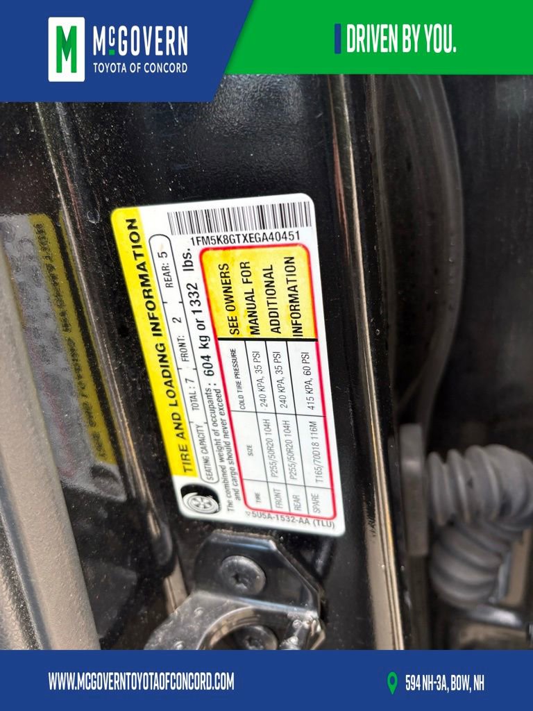 Used 2014 Ford Explorer Sport w/ Equipment Group 401A image 39