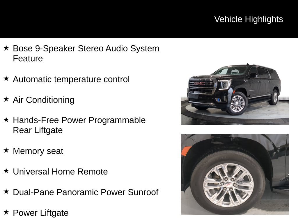 Used 2024 GMC Yukon XL SLT w/ SLT Premium Package AWD/4WD image 32