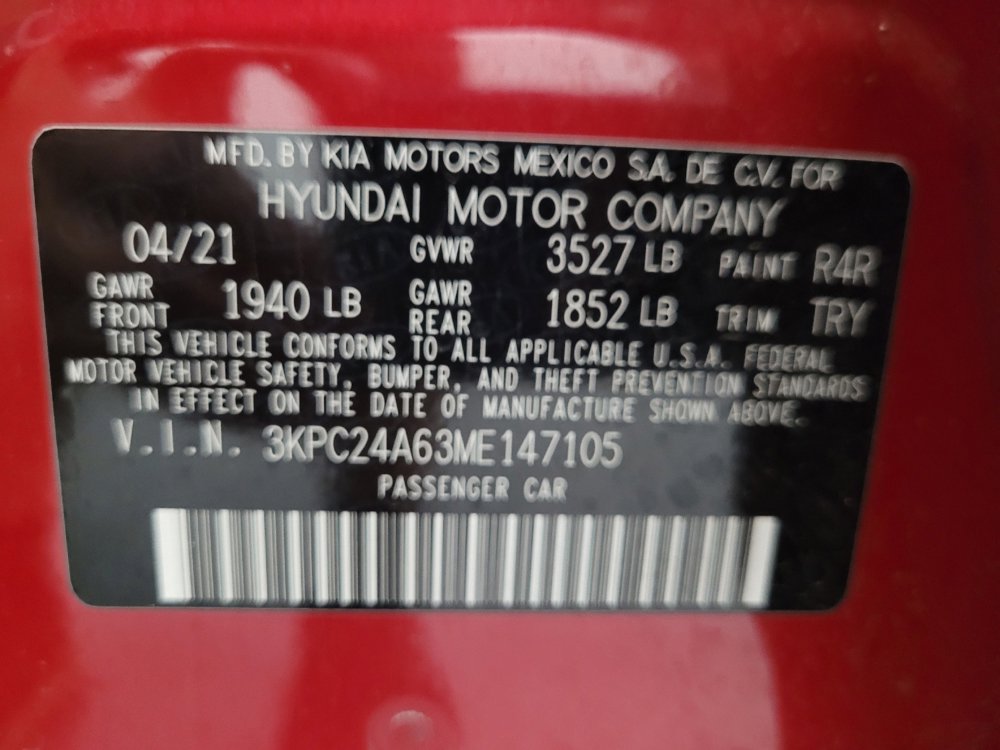 Used 2021 Hyundai Accent SE image 33