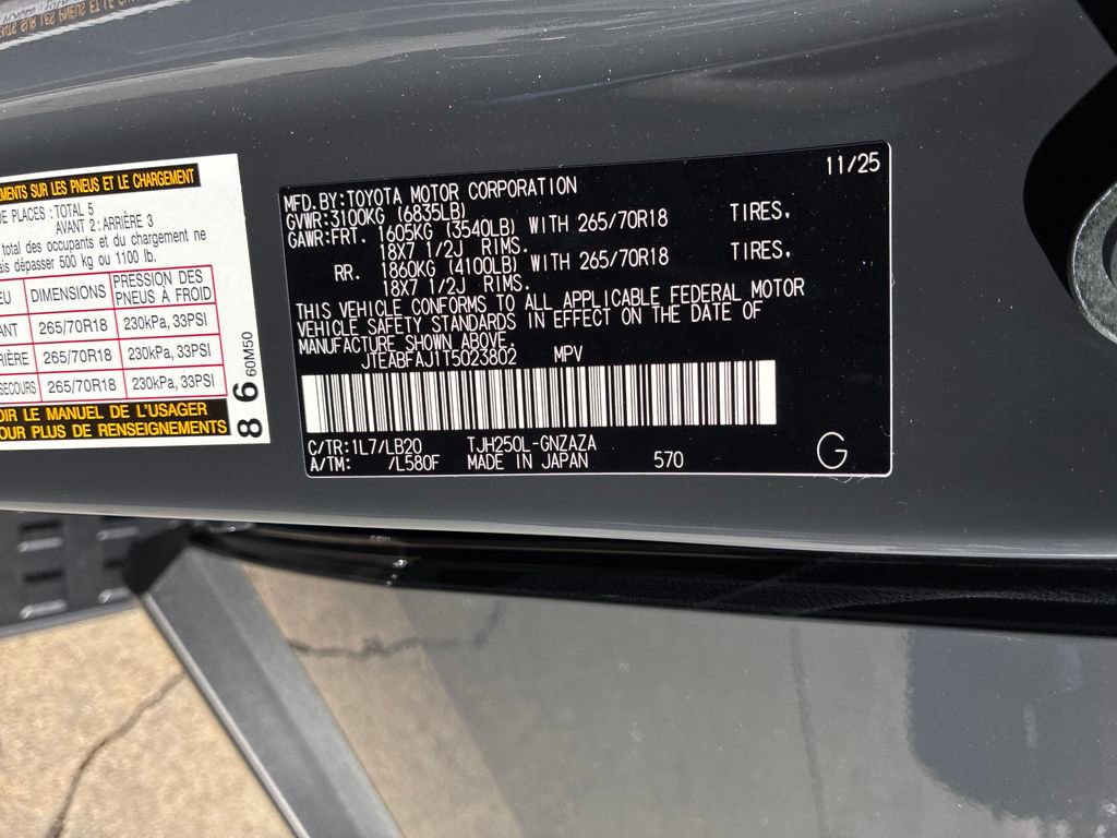 New 2026 Toyota Land Cruiser image 58