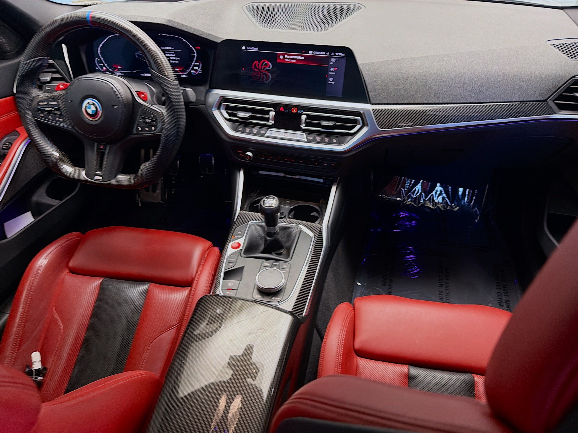 Used 2021 BMW M3 w/ M Carbon Exterior Package RWD image 12
