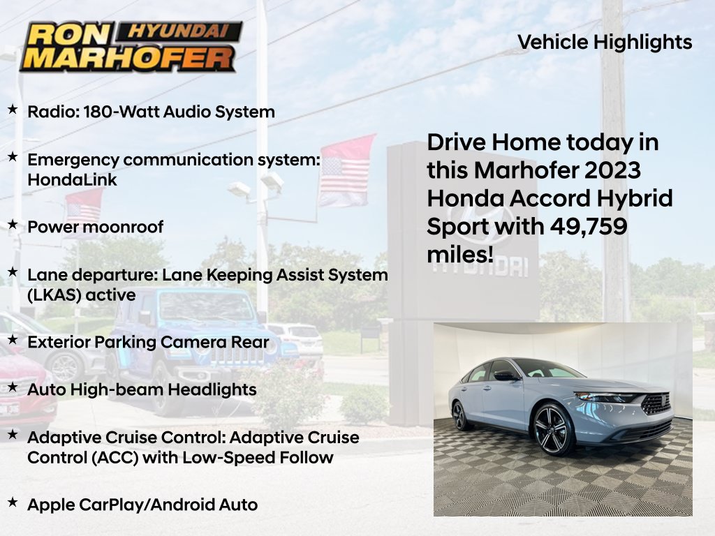 Used 2023 Honda Accord Sport image 13