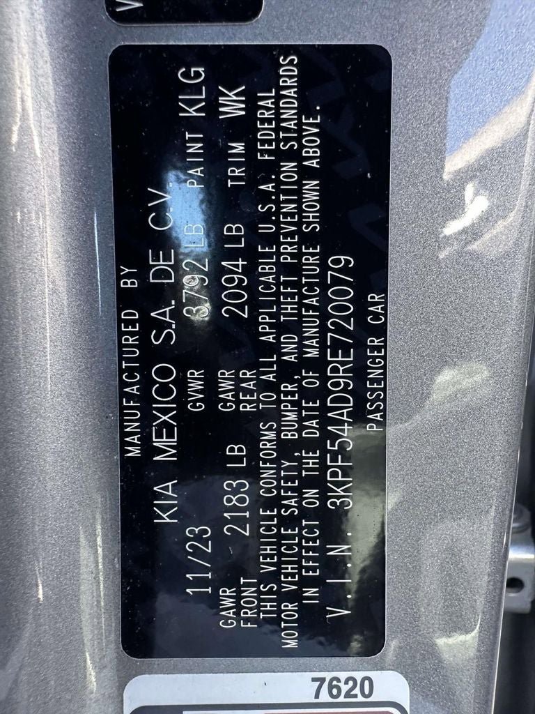 Certified 2024 Kia Forte GT-Line w/ GT-Line Premium Package FWD image 32