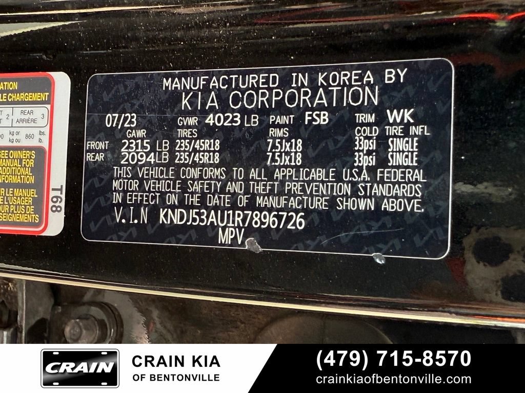 Certified 2024 Kia Soul GT-Line FWD image 34