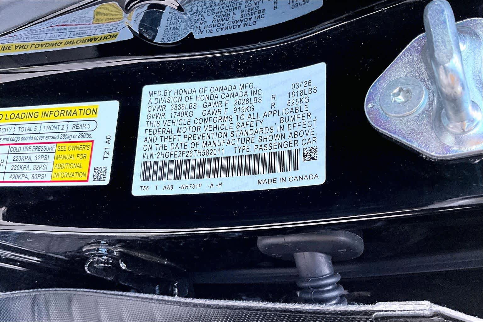 New 2026 Honda Civic LX image 19