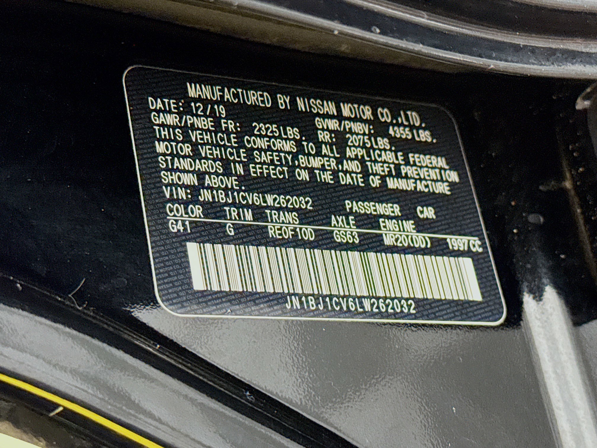 Used 2020 Nissan Rogue Sport S w/ Appearance Package FWD image 38