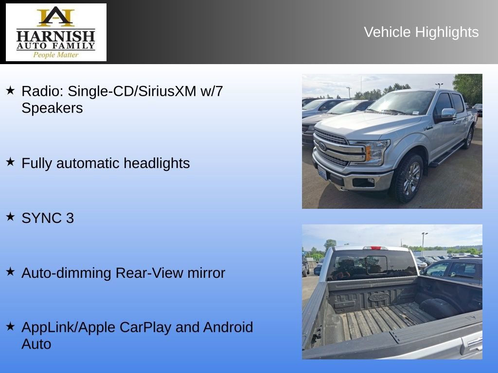 Used 2018 Ford F150 Lariat AWD/4WD image 12