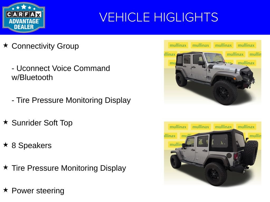 Used 2015 Jeep Wrangler Unlimited Sport w/ Quick Order Package 24S AWD/4WD image 31