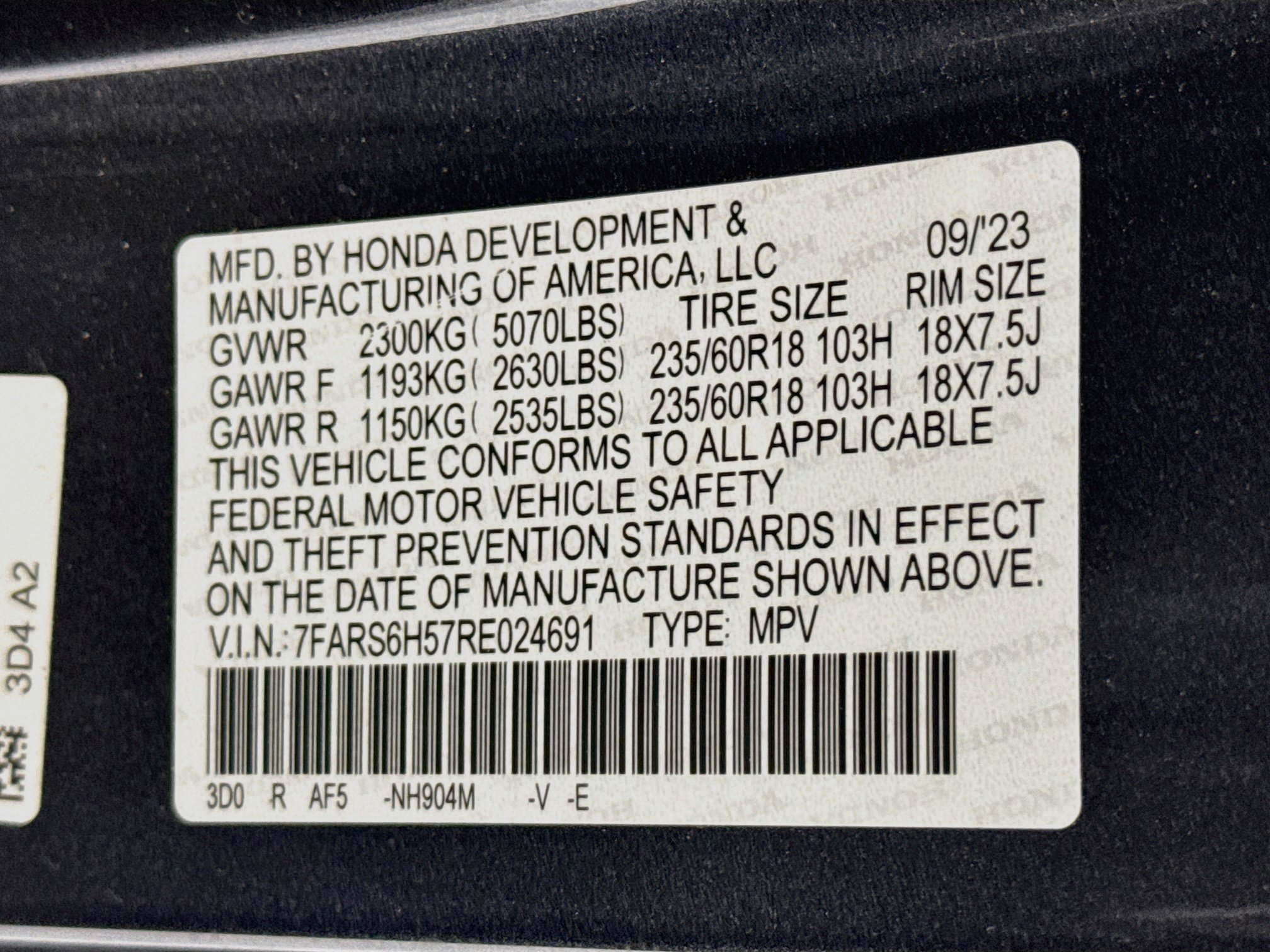 Certified 2024 Honda CR-V Sport image 31