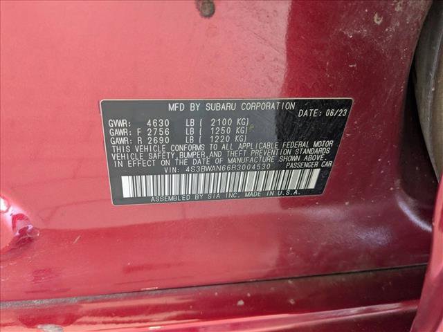 Used 2024 Subaru Legacy Limited AWD/4WD image 14