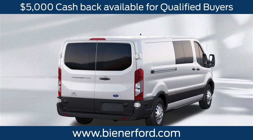 New 2025 Ford Transit 250 Low Roof AWD w/ Load Area Protection Package image 3