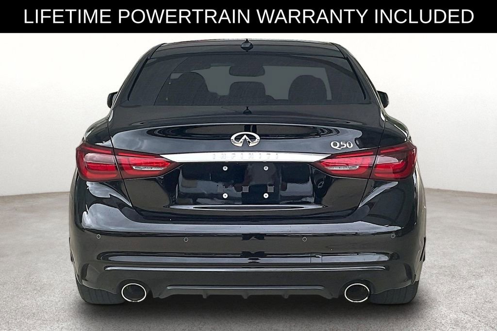 Certified 2023 INFINITI Q50 Luxe w/ Cargo Package RWD image 5