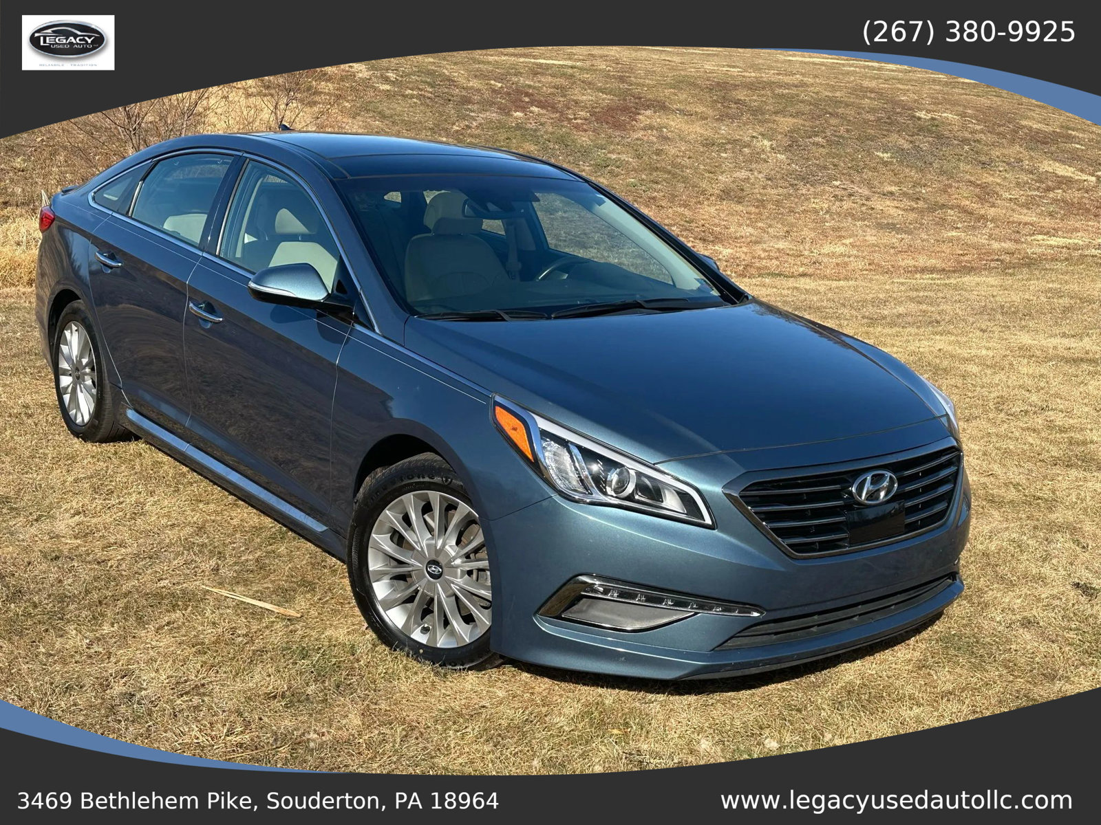 Used 2015 Hyundai Sonata Limited w/ Option Group 06 image 2