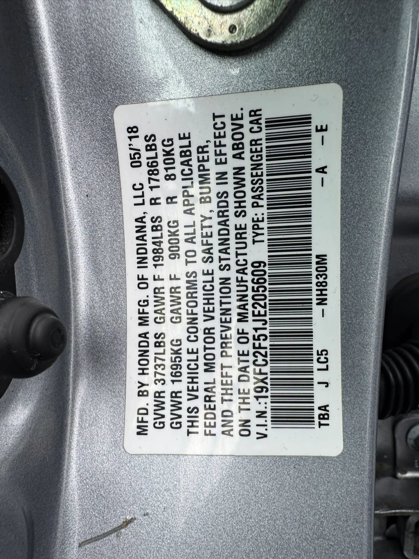 Used 2018 Honda Civic LX image 18