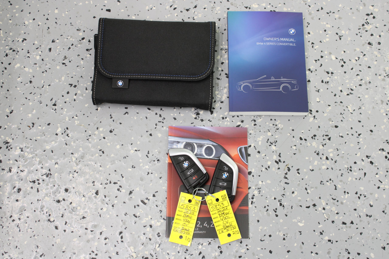 Used 2022 BMW 430i xDrive Convertible w/ Premium Package 2 image 89