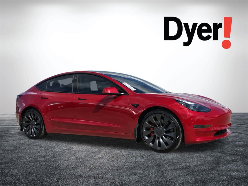 Used 2021 Tesla Model 3 Performance image 1