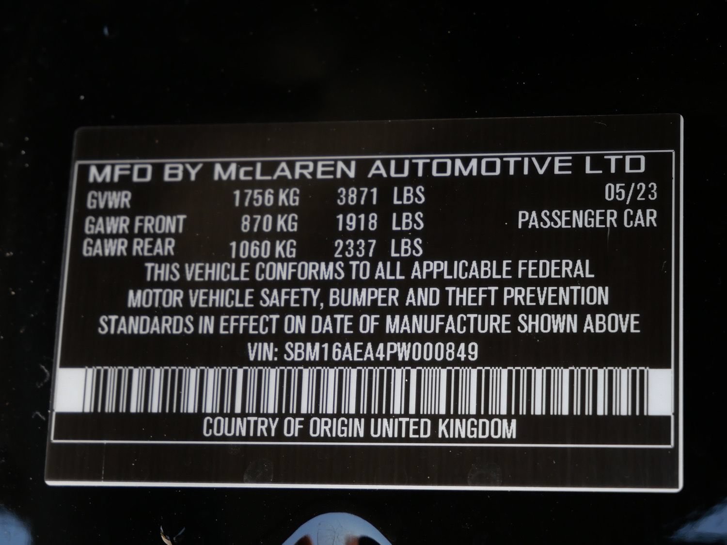 Used 2023 McLaren Artura RWD image 25
