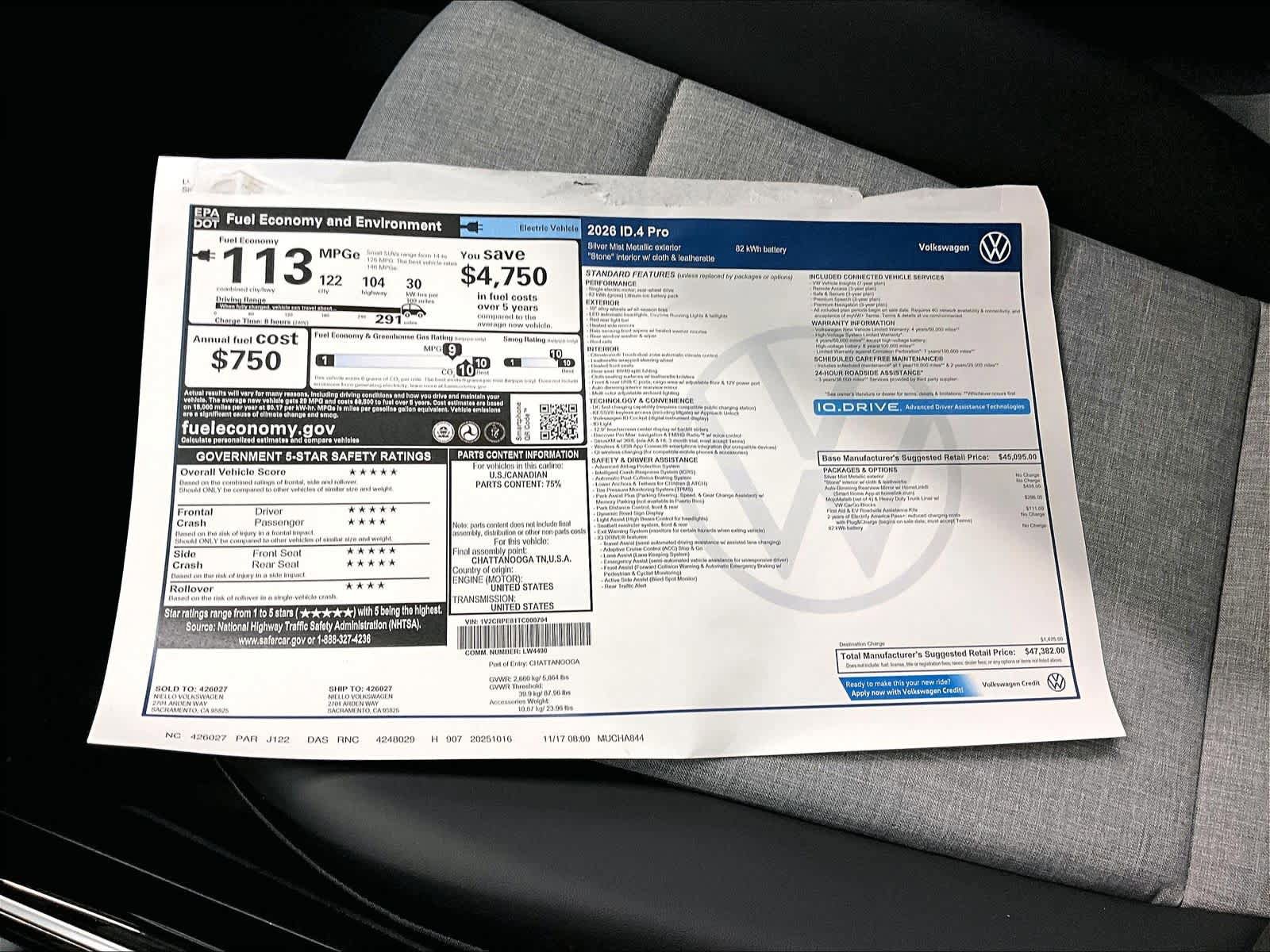 New 2026 Volkswagen ID.4 Pro image 34