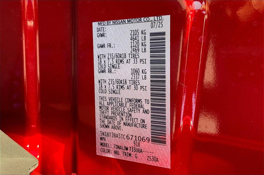 New 2026 Nissan Rogue SV image 13