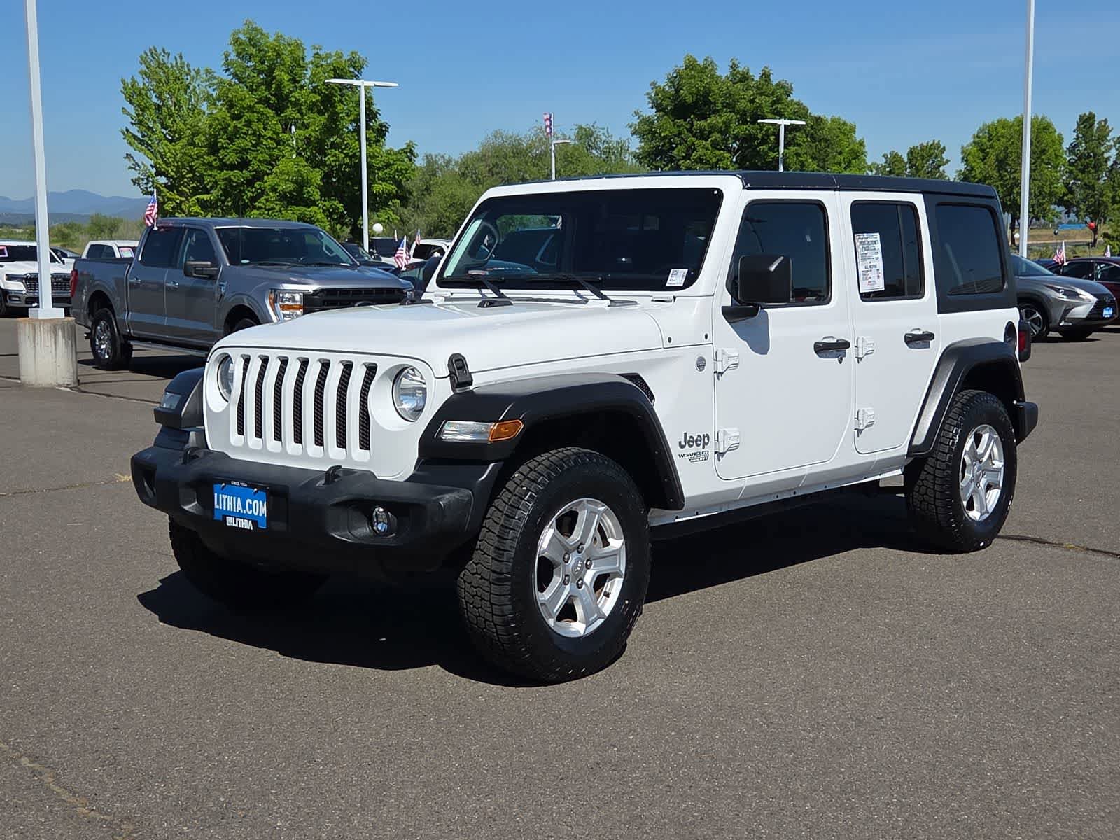 Used 2020 Jeep Wrangler Unlimited Sport S