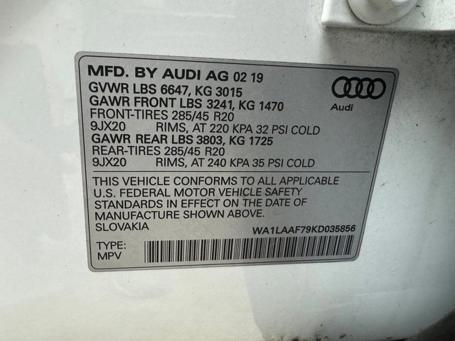 Used 2019 Audi Q7 3.0T Premium Plus w/ Premium Plus Package image 30