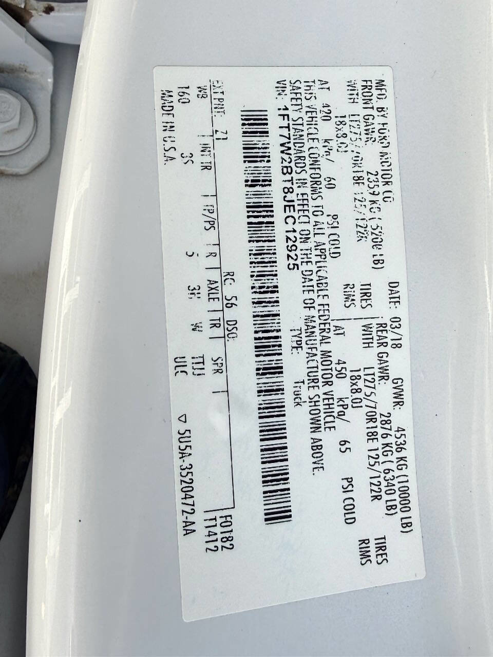 Used 2018 Ford F250 XLT w/ XLT Value Package image 39