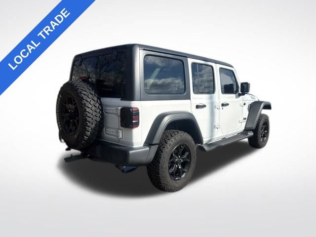 Used 2020 Jeep Wrangler Unlimited Willys image 2
