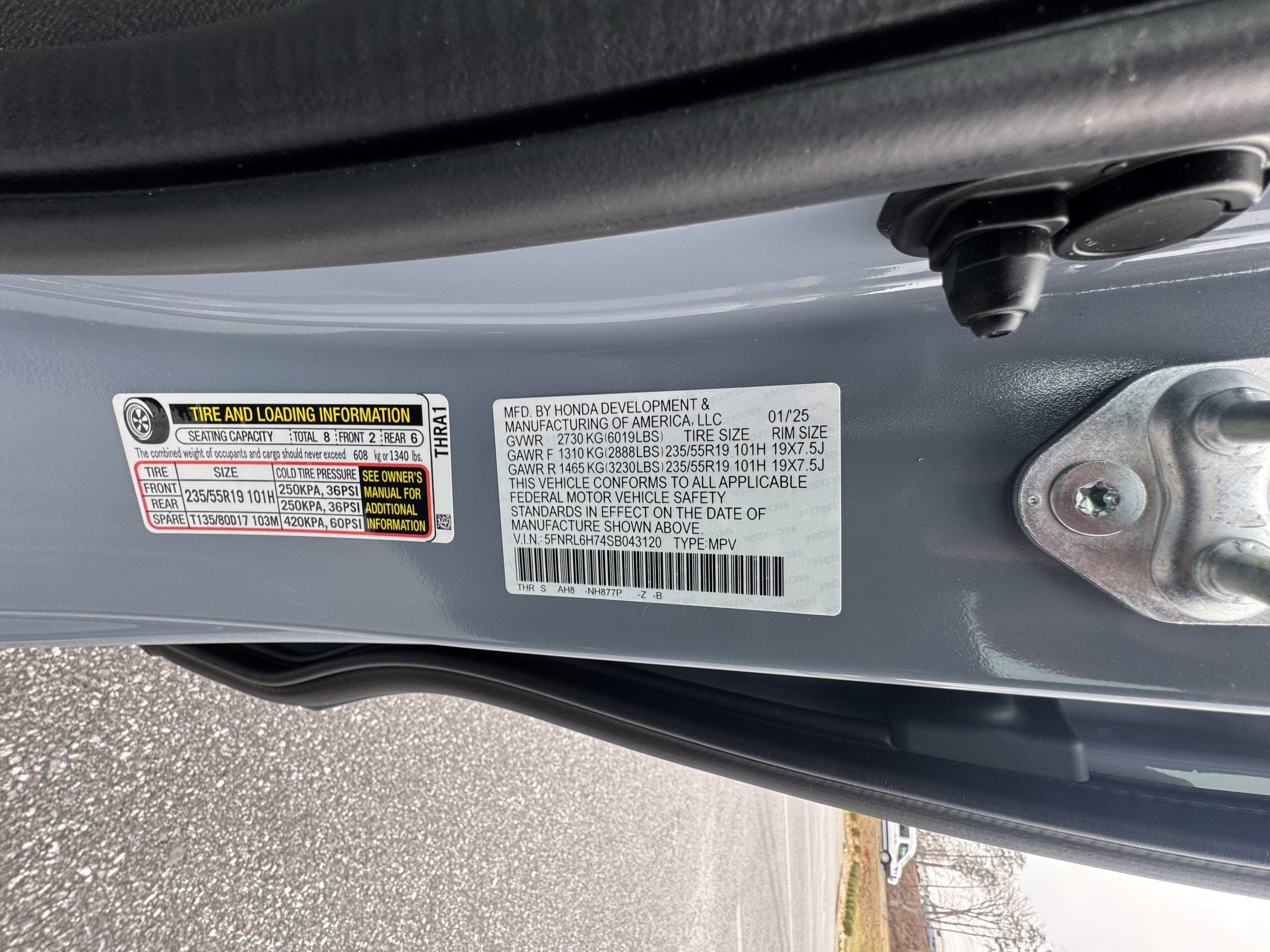 New 2026 Honda Odyssey Sport-L image 15